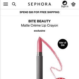 BITE Beauty Matte Creme Lip Crayon